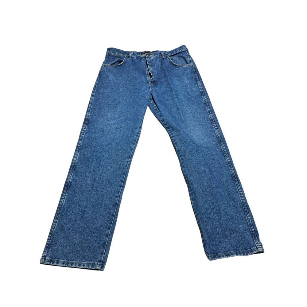 George Straight Cowboy Cut Jeans Blue Size 38 x 30 - Picture 10 of 10